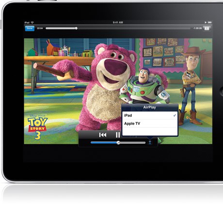 Apple iPad AirPlay